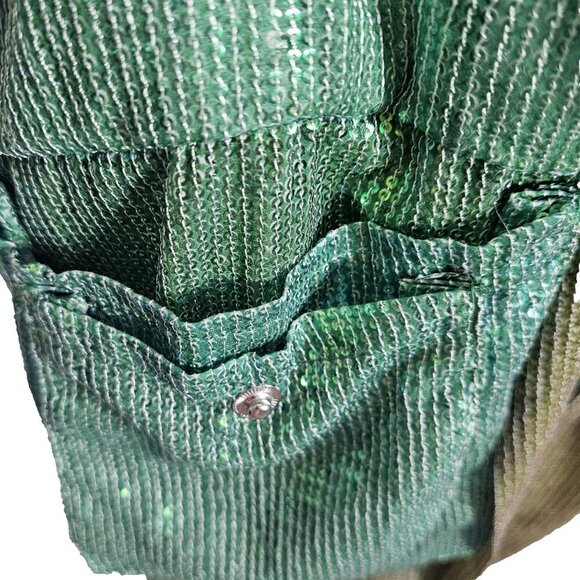 Anthropologie X Bhanuni by Jyoti Ombre Sequin Dress SZ Small READ - Picture 4 of 16